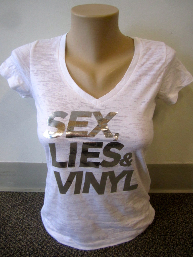 Sex, Lies & Vinyl Tee