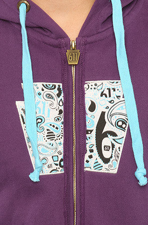 Purple Keystone Hoodie