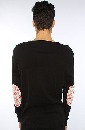 Long Sleeve V-Neck with DJ Design